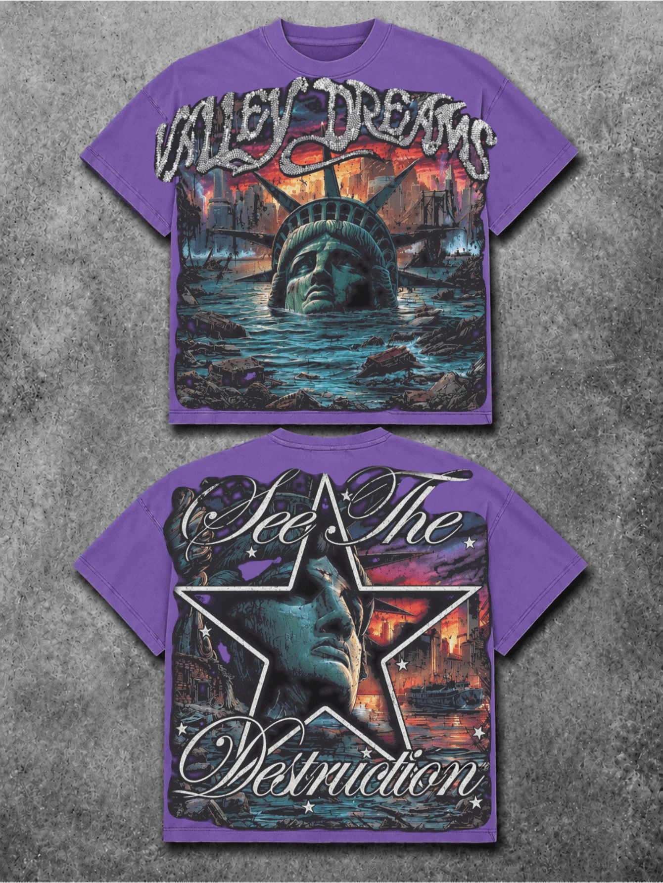Women T-Shirts - Purple 2 - View 1