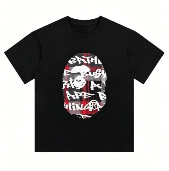 Men T-Shirts - 黑色 - 查看 1