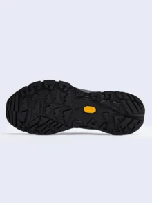 CAMEL CROWN Breathable Hiking Trekking Shoes For Spring & Autumn, Vibram Outsole Non-Slip Shock-Absorbing Trail Running Shoes - Black - View 5
