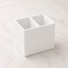 Porta Controle Remoto em Acrílico para Mesa - 2 - Divisórias - Visão 6