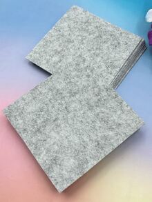 5/10/20/30pcs Felt Fabric, Pre-Cut Size 5.12x5.12 Inches, Approx. 1mm Thick, Stiff Material, Suitable For DIY Crafts, Card Making, Embroidery Backing, Home Decor - Felt Fabric - View 5