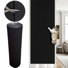 1 Roll Cat Scratch Mat Self Adhesive Cat Scratching Pad, 100*50cm (39.37*19.69 Inches) Cuttable Furniture Protector Sofa Couch Anti-Scratch Guard, Indoor Cat Claw Scratcher Carpet Tape For Wall, Door, Couch Protection - 100*50cm (39.37*19.69 In) - View 13