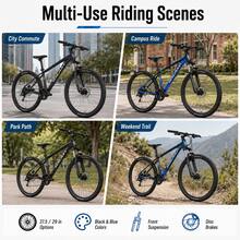 Multi Size Bicycle With Carbon Steel Frame 27.5/29 Inch For Urban Travel Weekend Riding And Outdoor Use - A - View 7