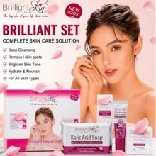 Set Perawatan Kulit Pemutih dan Pencerah - Menciptakan Kulit Halus & Bercahaya, Lembut untuk Kulit Sensitif - Set Peremajaan Kulit - View 2