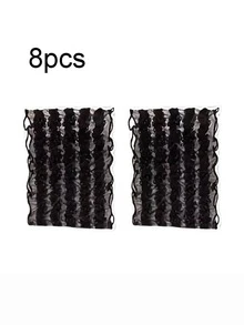 2/4/6/8/10pcs Cuff Fixing Bands, Non-Slip Arm Bands, Comfortable & Non-Constricting, Seamless, Detachable, Suitable For Long Sleeve Shirts, Blouses, Sweatshirts, Etc., Can Shorten Sleeve Length And Tighten Cuffs - Multicolor - View 19