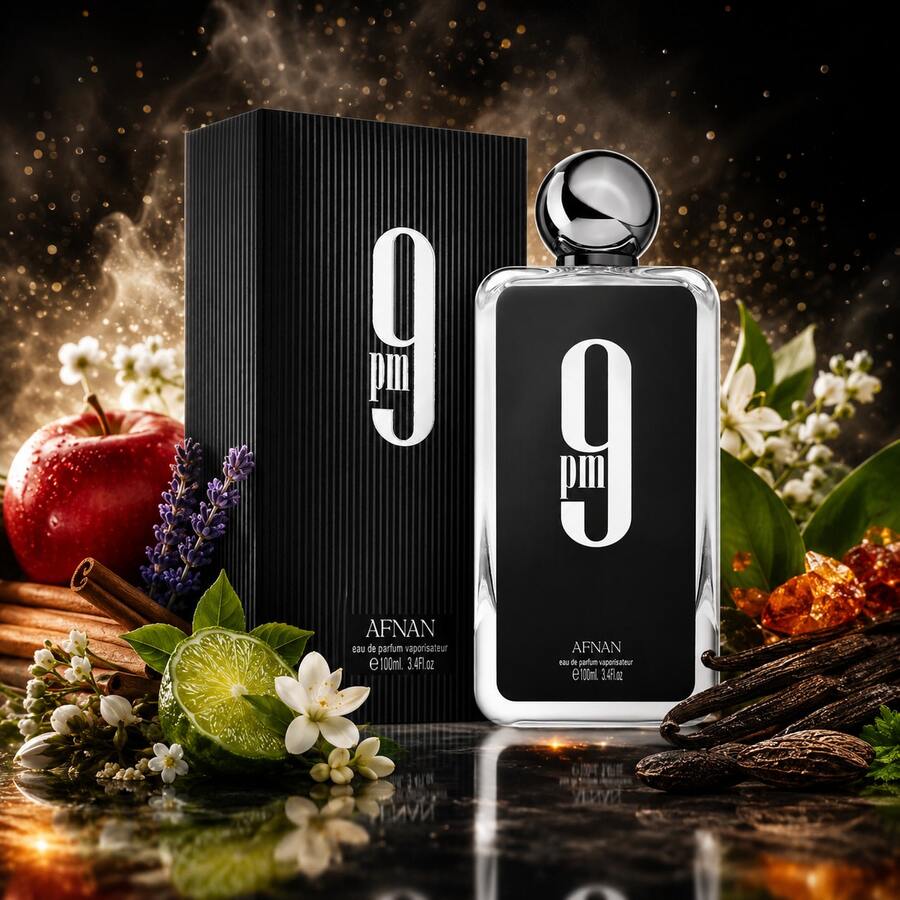 Afnan أفنان 9PM – عطر مركز للرجال 100 مل - شرقي - مشاهدة 1