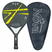 Lightweight Durable Plastic Padel Racket With EVA Core, Suitable For Outdoor Court Use - Multicolor - View 3