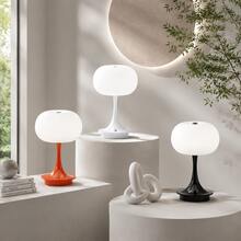 LED Touch Wireless Night Light, USB Rechargeable, Touch Sensor, Adjustable Brightness/Color Temperature, Modern Creative Mushroom Design, Portable Desk Lamp, Soft Eye-Protecting Light, Perfect For Decorating Living Room, Bedroom, Entryway, Dining Room, Ideal Gift - Desk Lamp - View 3