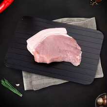 Cutting Board, Household Kitchen Cutting Board, Double-Sided Fruit And Vegetable Board, Frozen Meat Defrosting Tray. Faster And Safer Defrosting Method, Large Defrosting Tray, Defrosting Through Natural Heating. - Multicolor - View 5