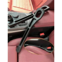 2pcs Car Seat Gap Filler Storage Box, Dual Slot Design, Durable Leak-Proof Material, Can Store Keys, Phones, Cards, Coins, Reduce Seat Friction Noise, Elegant Car Interior Decor, Holiday Gift - Multicolor - View 8