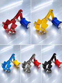 Motorcycle Chain Tensioner, Universal Spring Loaded Automatic Chain Adjuster With Guide Roller, Heavy Duty Metal Bolt-On Chain Tensioning Roller, Suitable For Dirt Bikes, ATV, Quad Bikes, Pit Bikes, Scooters, Motorcycle Accessories, Motorcycle Equipment - A - View 3