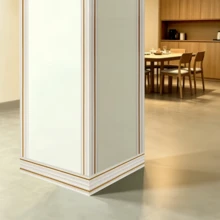 1件 2.3m x 14cm 自黏式柔性泡棉踢腳線,可撕貼 3D 裝飾牆線地板邊飾條 - A - 查看 7