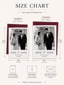 Customized Birthday Card With Personalized Photo And Envelope - Suitable For Family, Boyfriend, Girlfriend, Brother, Sister, Wife, Husband, Colleague Creative Personalized Card - Multicolor - View 4