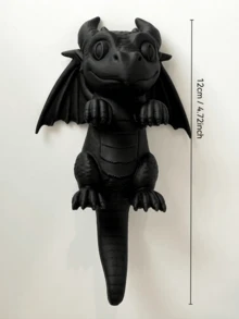 創意螢幕龍伴侶 3D 列印可愛小龍桌面寵物 棲息於螢幕頂緣 幻想風格辦公桌裝飾擺件 工作遊戲深夜螢幕陪伴 家用辦公室舒壓裝飾 同事朋友創意禮物 - 創意顯示器龍夥伴 - 查看 7