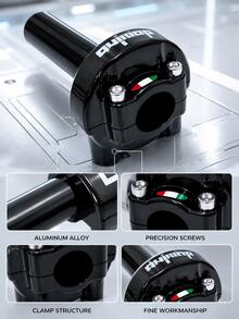 Motorcycle Throttle Grip, CNC Aluminum Alloy Quick Action Twist Throttle Assembly, Universal Accelerator Handle Replacement Part, High Performance Motorcycle Accessory, Suitable For Dirt Bike, Pit Bike, ATV, Scooter, Motocross, Endurance Racing, Street Motorcycle Gear - A - View 9