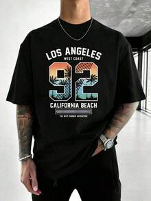 Camisetas de hombre - Negro - Ver 2