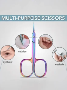 SAUA Stainless Steel Russian Cuticle Nippers Nail Clippers Cuticle Pliers Ingrown Nail Pliers Pointed Tip Professional Manicure Tools Cuticle Trimming Tools - Multicolor - View 3
