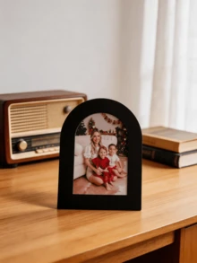 5/10pcs Arched Cardboard Photo Frames, Desktop Standing Minimalist Photo Display Stand, Vertical Aesthetic Picture Frame, Birthday Wedding Party Table Decor, Home Desk Decoration - Multi-color - View 5