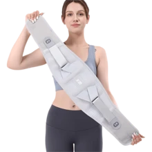 Lumbar Support Waist Belt - Instant Relief, Breathable, Unisex - Black - View 4