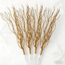 10入多色人造亮片莓果枝，適用於OMO花環、藤蔓花串、聖誕樹與禮盒裝飾，亮面光澤節日吊飾 - 彩色 - 查看 4