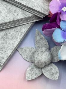 5/10/20/30pcs Felt Fabric, Pre-Cut Size 5.12x5.12 Inches, Approx. 1mm Thick, Stiff Material, Suitable For DIY Crafts, Card Making, Embroidery Backing, Home Decor - Felt Fabric - View 6