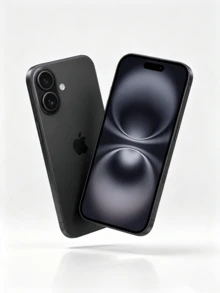 Apple IPhone 16 128G Black, Dual ESIM 5G Unlocked Smartphone, Daily Communication Device, Office Work Mobile Phone, Vlog Shooting & Entertainment Companion - Black - View 5
