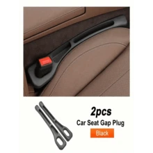 2pcs Car Seat Gap Filler Storage Box, Dual Slot Design, Durable Leak-Proof Material, Can Store Keys, Phones, Cards, Coins, Reduce Seat Friction Noise, Elegant Car Interior Decor, Holiday Gift - Multicolor - View 10