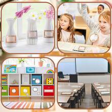72 Pieces Rainbow Name Tags First Day Of School Rainbow Name Labels Cute Self-Adhesive Labels Plate Stickers For Desk Classroom Teacher Students Office Back To School Supplies - View 5