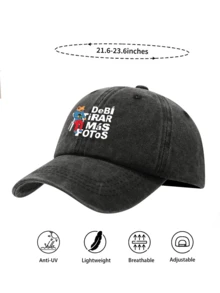 Boné Trucker Clássico Vintage Y2K Lavado "Frog" Original, Boné Unissex Masculino e Feminino, Adequado para Todas as Estações Primavera Verão Outono Inverno, Presente Perfeito para Dia dos Namorados, Despedida de Solteiro, Dia dos Pais, Dia das Mães, Dia do Professor, Volta às Aulas, Halloween, Noiva, Estudante, Professor, Essencial para Viagens de Verão Femininas Praia Litoral, Boné de Praia Feminino, Essencial para Casamento de Noiva, Acessórios Femininos em Rosa, Preto Porto Rico, Boné Trucker Casual Feminino - Tamanho único. - Visão 5