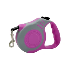 1pc 3 Meters/5m Retractable Adjustable Pet Leash, Suitable For Small And Medium Dogs, Automatic Retractable Dog/Cat Leash, Bone Shape - Multicolor - View 5