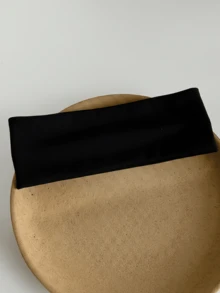 6入女款寬版髮箍 柔軟彈性防滑髮帶 適合瑜珈健身 波點條紋純色 Y2K 秋季裝飾髮飾 - 彩色 - 查看 8