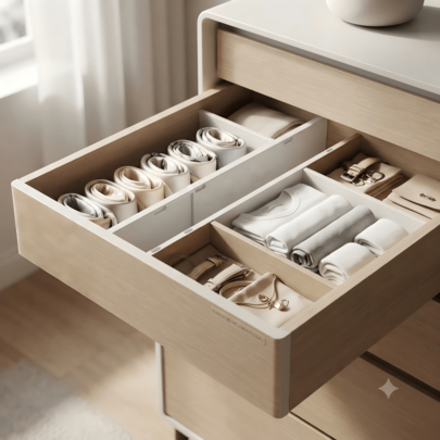 1 hộp chia ngăn kéo điều chỉnh được, hộp đựng đồ bằng nhựa có thể mở rộng, thích hợp để đựng tất, đồ lót, dụng cụ nhà bếp, mỏng và dễ lắp đặt cho tủ quần áo, nhà bếp, bàn làm việc, phòng tắm, có thể mở rộng từ 27~45cm hoặc 37~65cm, dụng cụ sắp xếp nhà cửa tối giản thiết thực.