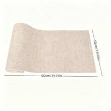 1 Roll Cat Scratch Mat Self Adhesive Cat Scratching Pad, 100*50cm (39.37*19.69 Inches) Cuttable Furniture Protector Sofa Couch Anti-Scratch Guard, Indoor Cat Claw Scratcher Carpet Tape For Wall, Door, Couch Protection - 100*50cm (39.37*19.69 In) - View 9
