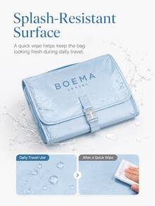 New Minimalist Hanging Travel Toiletry Storage Bag, Compartment Storage Design, Portable, Suitable For Travel, Business Trip And Home Use - Multicolor - View 8