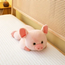 1pc 30cm/11.81in Cute Pig Plush Doll, Creative Cute Plush Pillow, Soft Heart-Shaped Cushion, Birthday, Valentine's Day Gift, Holiday Party Home Decor, Christmas Party Small Gift - Multicolor - View 14