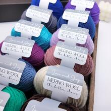 10pcs Luxury Merino Yarn, Soft And Breathable, Multiple Colors Available, For Hand Knitting Sweaters, Coats, Blankets And Other Home Decor, Handicrafts - Multicolor - View 3