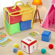 DIY Card Insert Dice, Multiple Colors, Compatible With Cards, Boy/Girl Card Recognition Game, Educational Dice Toy, 6-Sided Dice, Suitable For Classroom, Party, Home, Teaching Tool, Floor Game, Birthday-Christmas Gift, Gift, Perfect Gift - Multicolor - View 2