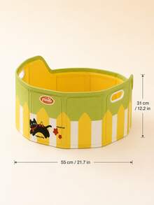 1pc Foldable Pet Bath Tub, Portable Dog Bathtub, Space-Saving Easy Storage, Dual Side Handles For Easy Movement, Suitable For Dogs, Puppies, Cats And Other Pets Daily Bathing, Cleaning, Grooming, Soaking And Water Play, Indoor Bathroom, Shower, Balcony, Yard, Travel, Camping And RV Multi-Scenario Use, Unfold To Use, Foldable For Storage After Use, Suitable For Small Households - A - View 4