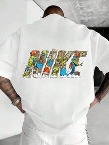 Men T-Shirts - 白色 - 查看 3