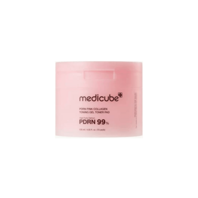 Medicube PDRN Pink Collagen Toning Gel Toner Pad 70 Pcs