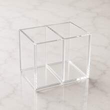 Porta Controle Remoto em Acrílico para Mesa - 2 - Divisórias - Visão 1