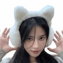 Comfortable Thickened Cat Ear Earmuffs, Foldable, Cute Design, Keep Warm And Windproof Protection For Ears During Winter Outdoor Activities - Multicolor - View 7