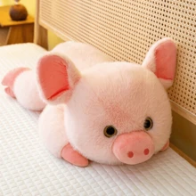 1pc 30cm/11.81in Cute Pig Plush Doll, Creative Cute Plush Pillow, Soft Heart-Shaped Cushion, Birthday, Valentine's Day Gift, Holiday Party Home Decor, Christmas Party Small Gift - Multicolor - View 13