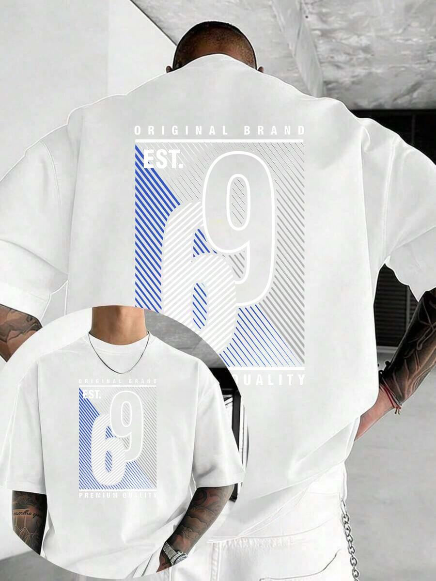 Men T-Shirts - 白色 - 查看 1