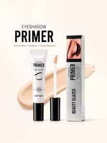 beauty glazed Primer eyeshadow tahan lama, ringan, tidak menggumpal, anti luntur, cocok untuk kelopak mata berminyak, bebas uji hewan, alas makeup mata untuk penggunaan sehari-hari. - Krem - View 4