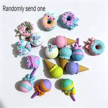 Cute Bento Box, Dessert Makeup Eraser Set, Student Holiday Christmas Gift, Children Classroom Reward Gift, Food Dessert Ice Cream Shaped Cartoon, Gift For Friends - Multicolor - View 13