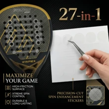 Băng quấn tăng xoáy chuyên nghiệp cho vợt Padel, tăng khả năng xoáy và kiểm soát, phù hợp cho mọi loại vợt, phụ kiện thiết yếu cho Padel - Nhiều màu - Xem 5