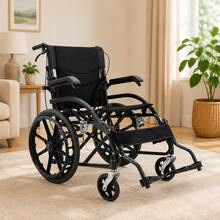 Mobility Aids, Wheelchairs - Black - View 1