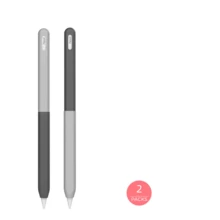 Casing Pelindung Silikon yang Kompatibel dengan Apple Pencil Pro dan Apple Pencil Generasi ke-2, Mendukung Pengisian Daya Magnetik dan Fungsi Ketuk Dua Kali - MultiWarna - View 12