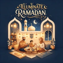 Illuminate Ramadan 塗色本,20*20cm,24頁,亮面封面,120g珍珠紙。溫馨家庭場景、清真寺、燈籠與齋月節慶線條圖案。紓壓塗色本,慶祝節日的完美禮物。 - 點亮齋月 - 查看 19
